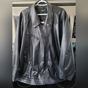 Torrid Classic Black Faux Leather Jacket